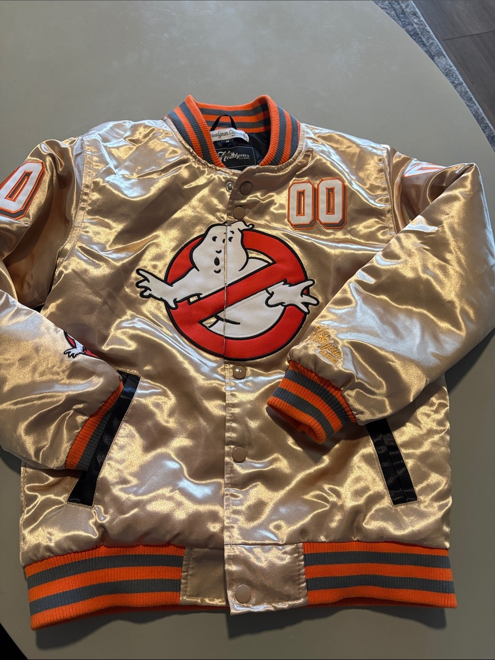Ghostbusters 1984 Kids Satin Bomber Jacket